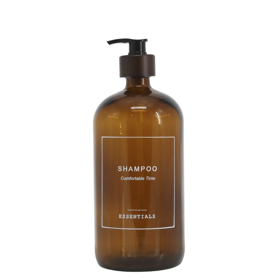 Chic Antique Flasche Spender mit Pumpe Shampoo Aufschrift