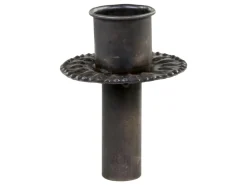 Chic Antique Flaschenaufsatz Kerzenhalter mit dekorativem Rand