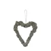 Chic Antique Fleur Flechtenherz mit Aufhängung