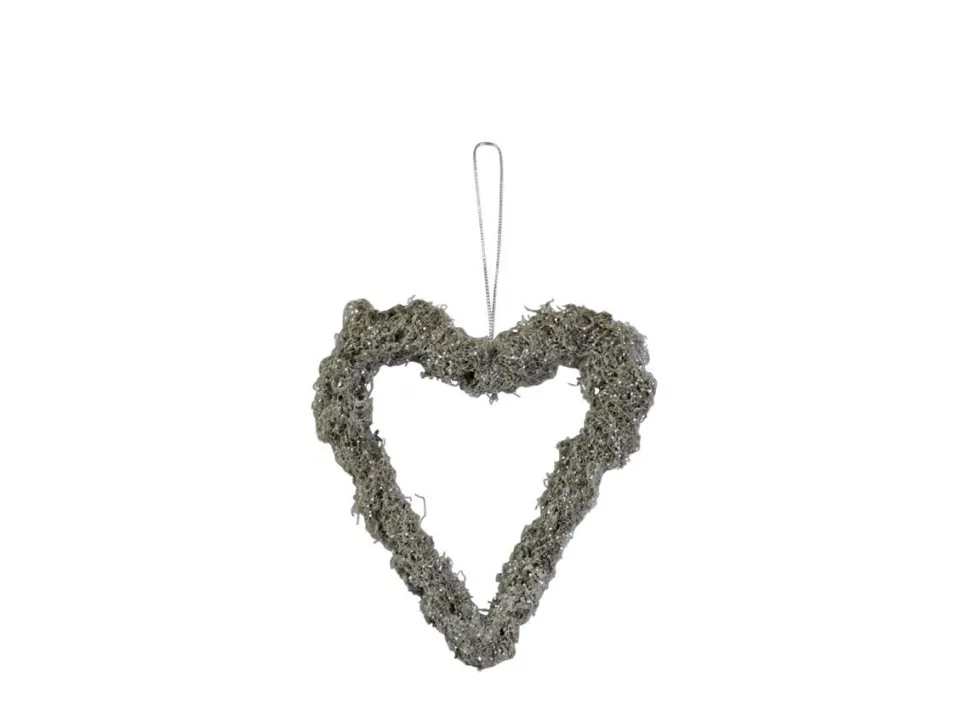 Chic Antique Fleur Flechtenherz mit Aufhängung