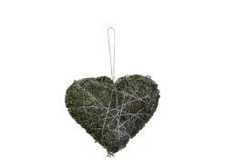Chic Antique Fleur Moosherz mit Aufhängung