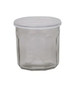 Chic Antique Französiches Marmeladenglas mit Deckel