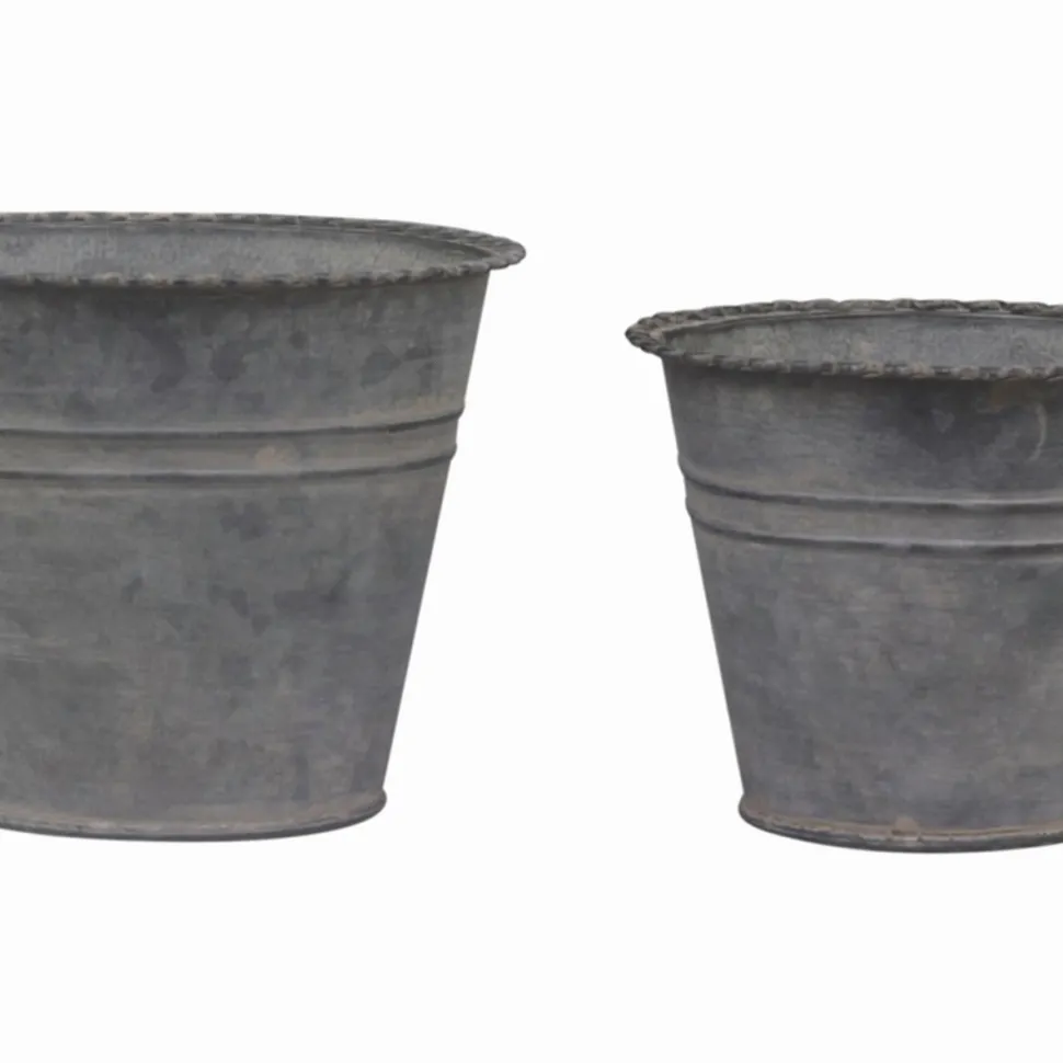 Chic Antique Französische Übertöpfe 2er Set