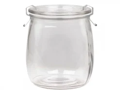 Chic Antique Französisches Einmachglas bauchig