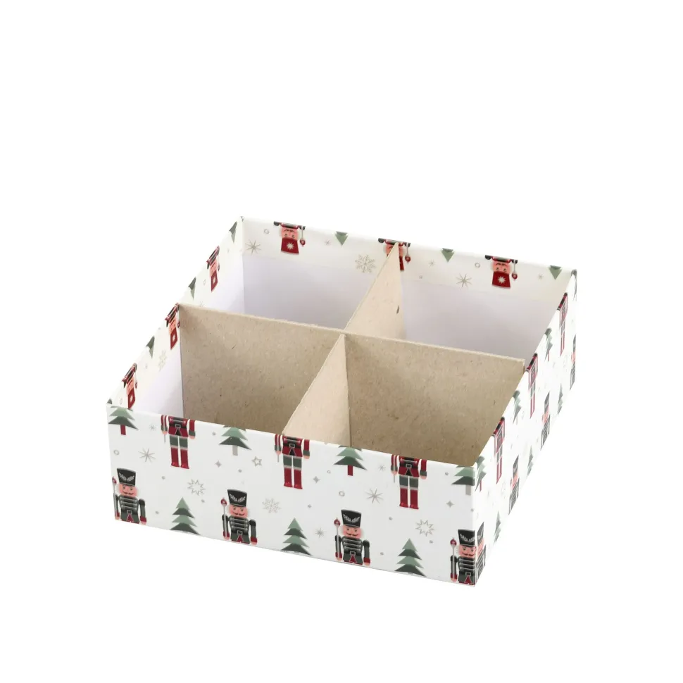 Chic Antique Geschenkbox 3er-Set mit Nussknacker