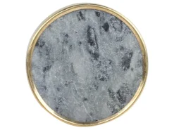 Chic Antique Griff aus Marmor mit Messingkante