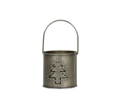 Chic Antique Hurricane Windlicht mit Dekor