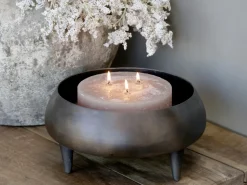 Chic Antique Kerzenhalter, Aufsatz auf Fuß