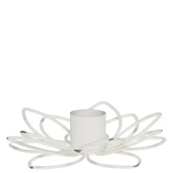 Chic Antique Kerzenständer in Blumenform