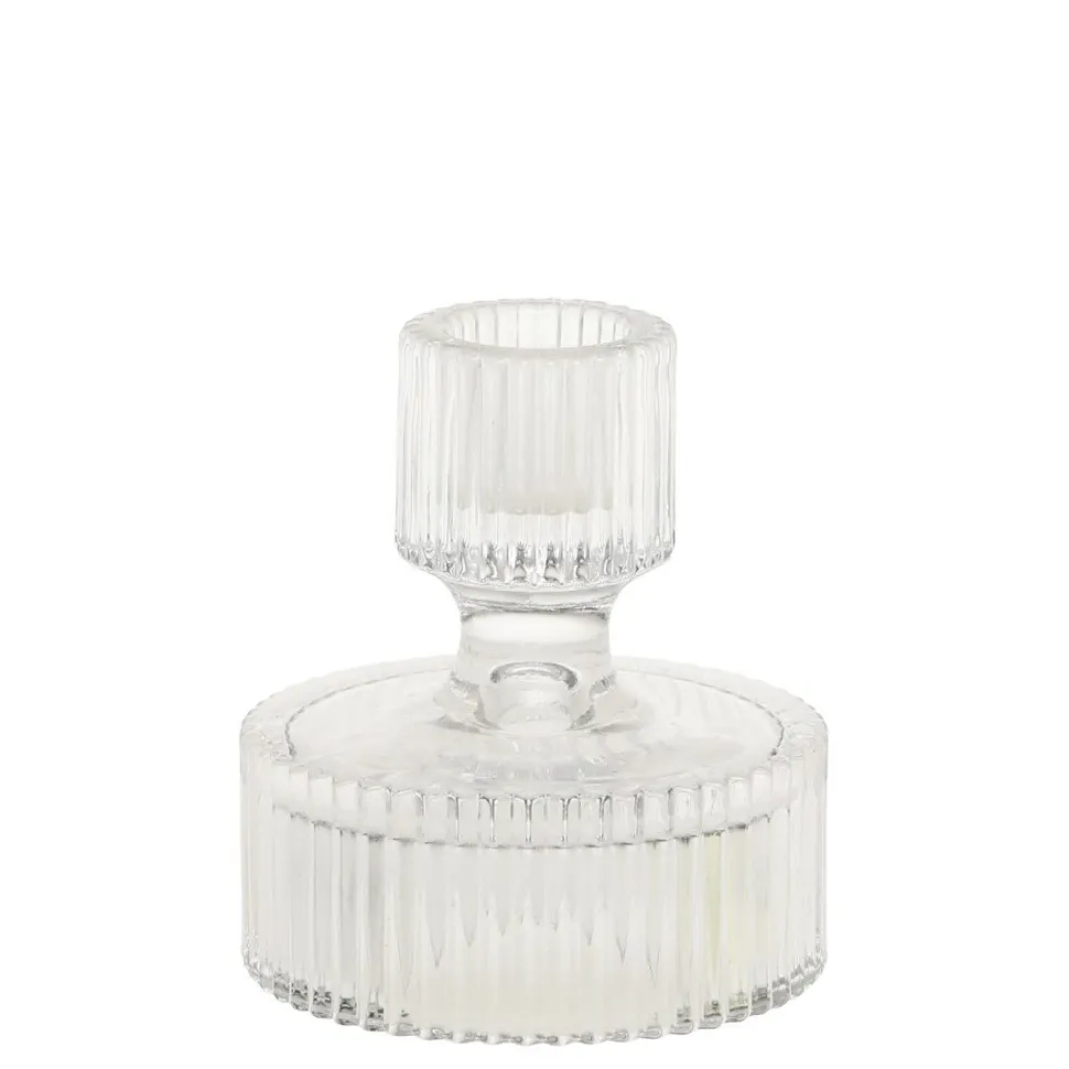 Chic Antique Kerzenständer für Stabkerzen aus Glas