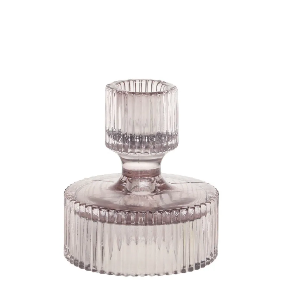 Chic Antique Kerzenständer für Stabkerzen aus Glas