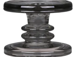 Chic Antique Kerzenständer für Stumpenkerzen kohle