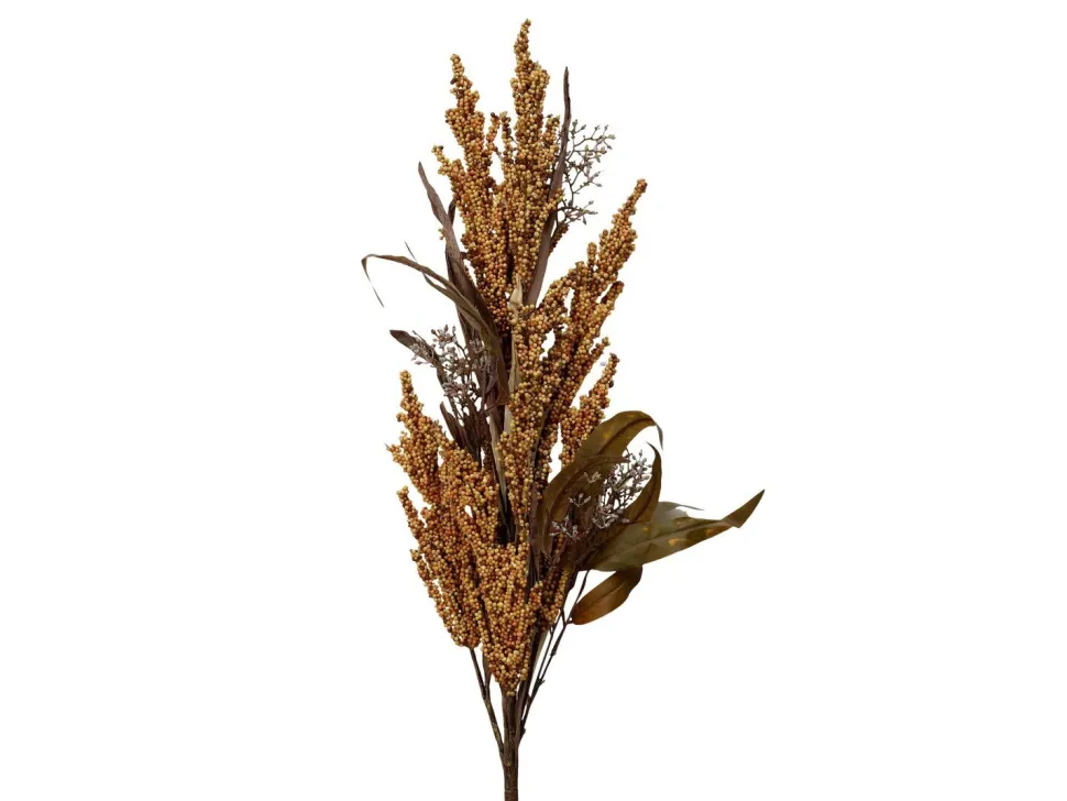 Chic Antique Künstlicher Deko Zweig mit Samenkapsel