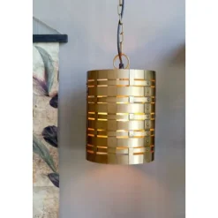 Chic Antique Lampe mit Muster