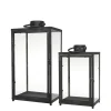 Chic Antique Laterne 2er Set aus Metall