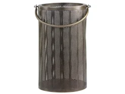 Chic Antique Laterne mit Fischgräten Muster