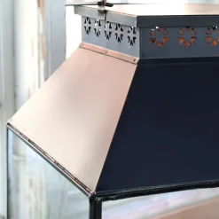 Chic Antique Laterne XXL mit Muster