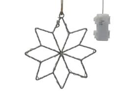 Chic Antique LED Stern drinnen & draußen