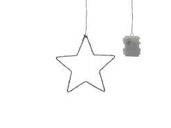 Chic Antique LED Weihnachtsstern drinnen & draußen