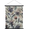 Chic Antique Leinwandbild zum Aufhängen mit Blumen