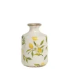 Chic Antique Limone Flasche aus Keramik