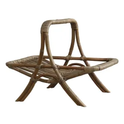 Chic Antique Magazinhalter Rattan