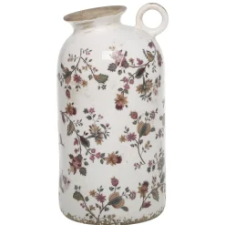 Chic Antique Nancy Vase mit Blumenmotiv