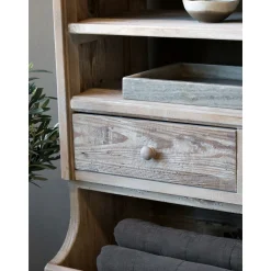 Chic Antique Regal mit Ablageböden und Schubladen