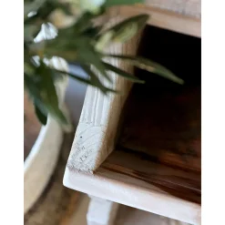 Chic Antique Regal mit Ablageböden und Schubladen