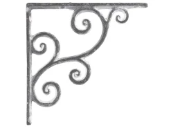 Chic Antique Regalträger aus Eisen mit Muster