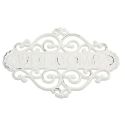 Chic Antique Schild Welcome