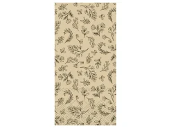 Chic Antique Serviette mit Blättern