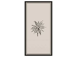 Chic Antique Serviette mit Blume