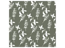 Chic Antique Serviette mit Blumen