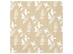 Chic Antique Serviette mit Blumen