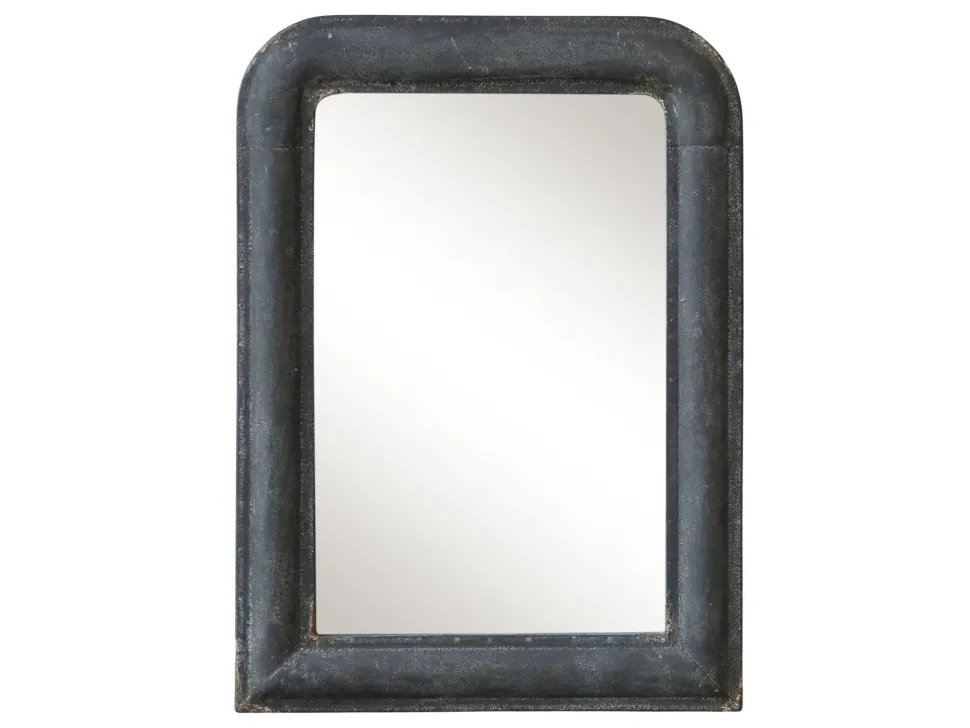 Chic Antique Spiegel aus Eisen im Shabby Look