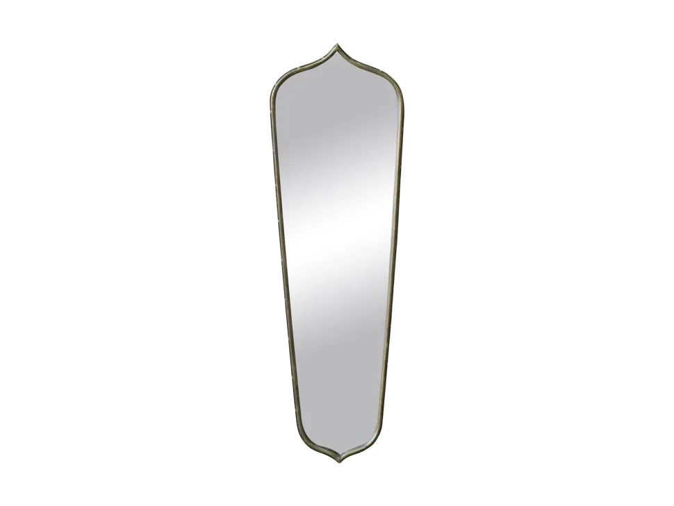 Chic Antique Spiegel länglich mit Rahmen aus Eisen