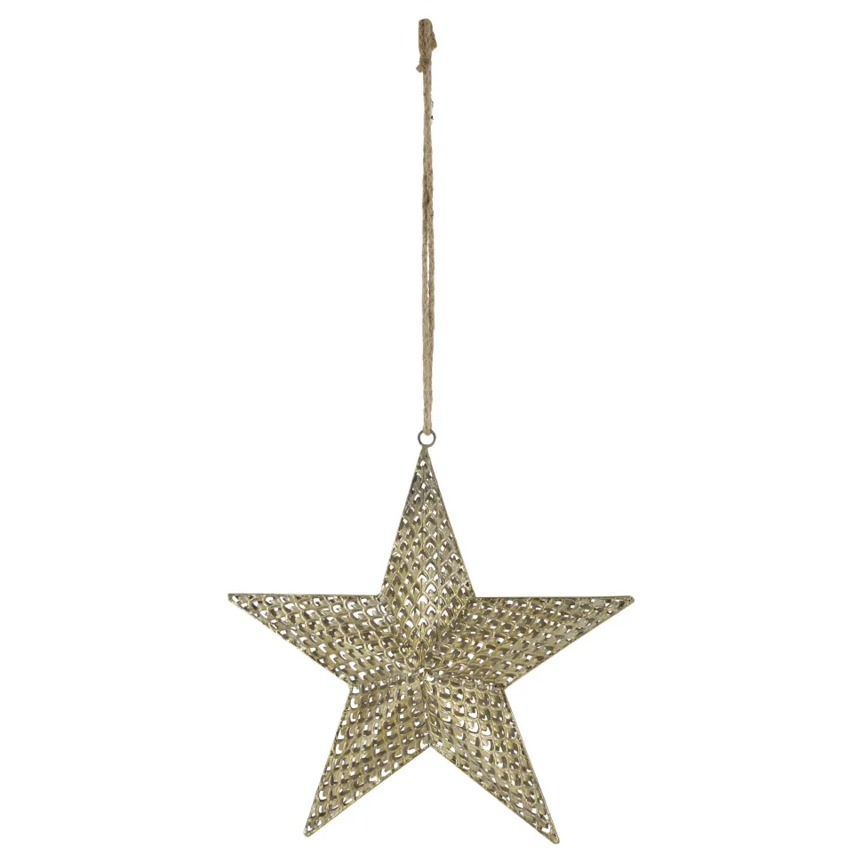 Chic Antique Stern zum Aufhängen, Metall