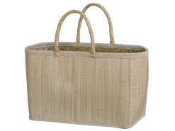 Chic Antique Strandtasche aus Palmenblättern