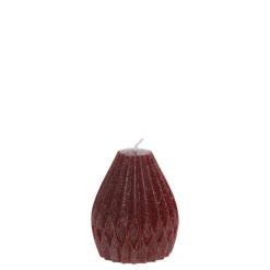 Chic Antique Stumpenkerze Diamant mit Glitzer