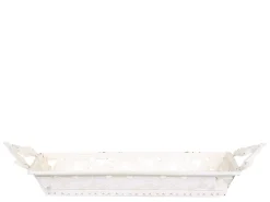 Chic Antique Tablett mit Griff und Dekor