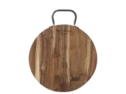 Chic Antique Tapasbrett Laon mit Eisengriff