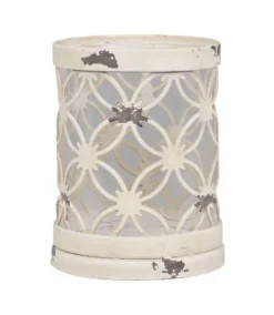 Chic Antique Teelichthalter mit Spitzenkante