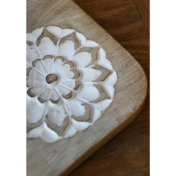 Chic Antique Tours Tapasbrett mit Schnitzereien