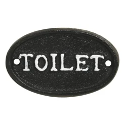 Chic Antique Türschild aus Eisen