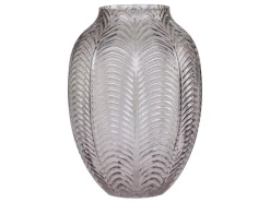 Chic Antique Vase mit Blattmuster