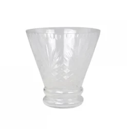 Chic Antique Vase mit feinem Schliff