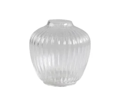 Chic Antique Vase mit Rillen