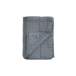 Chic Antique Vintage Quilt Steppdecke mit Stone-Washed Optik