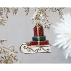 Chic Antique Vintage Schlitten Aufhänger